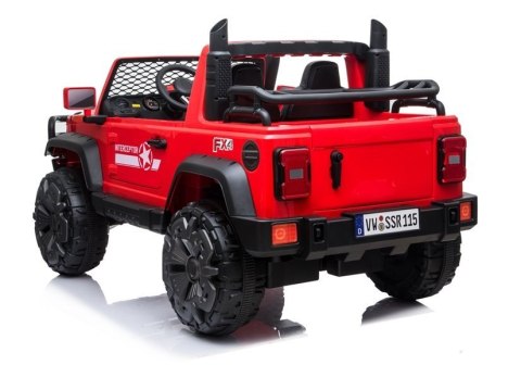 Auto na akumulator YSA026 Czerwony Auto na akumulator YSA026 Czerwony