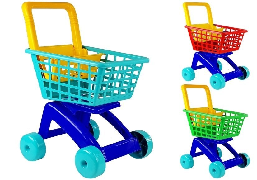 Duży Wózek marketowy sklepowy Koszyk na zakupy 5022 Duży Wózek marketowy sklepowy Koszyk na zakupy 5022