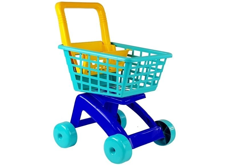 Duży Wózek marketowy sklepowy Koszyk na zakupy 5022 Duży Wózek marketowy sklepowy Koszyk na zakupy 5022