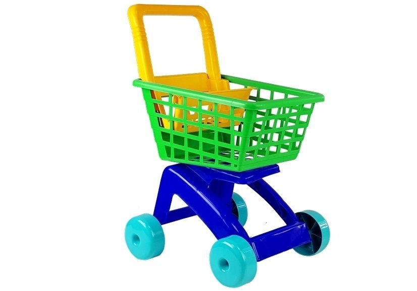 Duży Wózek marketowy sklepowy Koszyk na zakupy 5022 Duży Wózek marketowy sklepowy Koszyk na zakupy 5022
