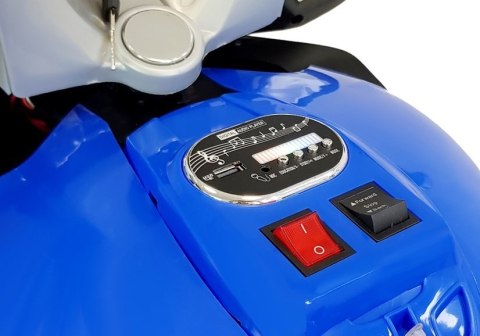 Motor na Akumulator Policja HZB118 Niebieski Motor na Akumulator Policja HZB118 Niebieski