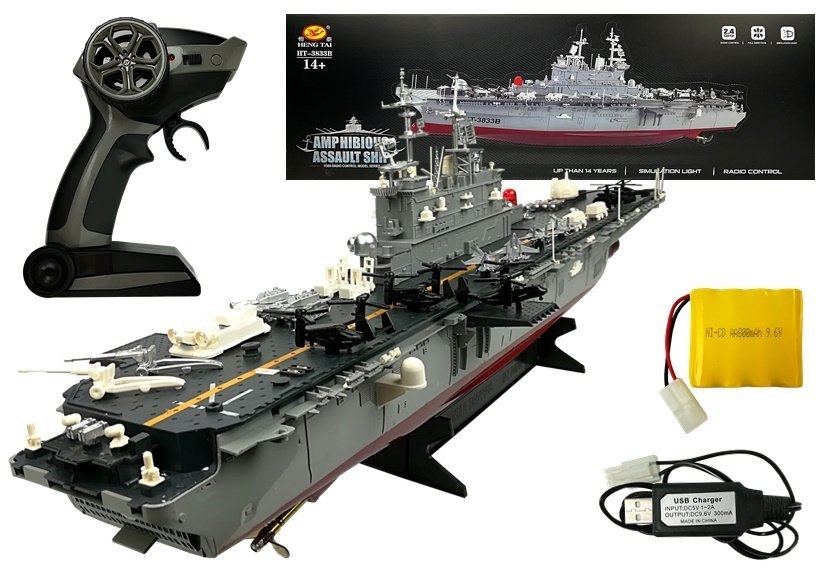 Statek Krążownik Zdalnie Sterowany R/C 1:350 2.4G Statek Krążownik Zdalnie Sterowany R/C 1:350 2.4G