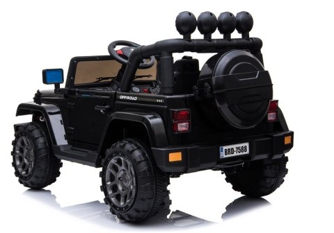 Auto na Akumulator Jeep BRD-7588 4x4 Czarny Auto na Akumulator Jeep BRD-7588 4x4 Czarny