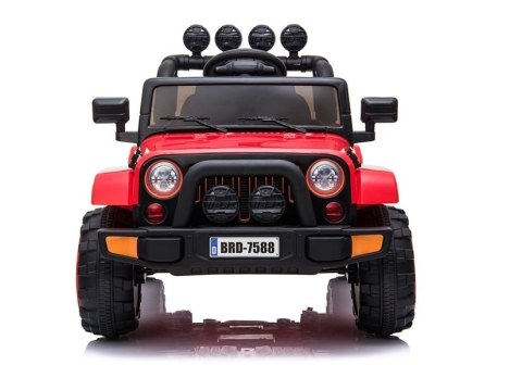 Auto na Akumulator Jeep BRD-7588 4x4 Czerwony Auto na Akumulator Jeep BRD-7588 4x4 Czerwony