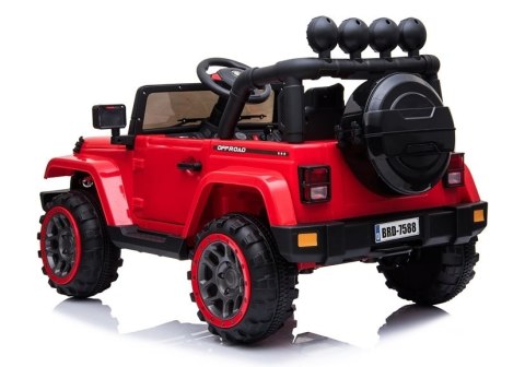 Auto na Akumulator Jeep BRD-7588 4x4 Czerwony Auto na Akumulator Jeep BRD-7588 4x4 Czerwony