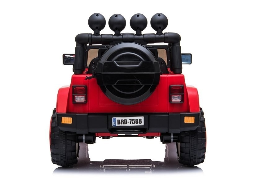 Auto na Akumulator Jeep BRD-7588 4x4 Czerwony Auto na Akumulator Jeep BRD-7588 4x4 Czerwony