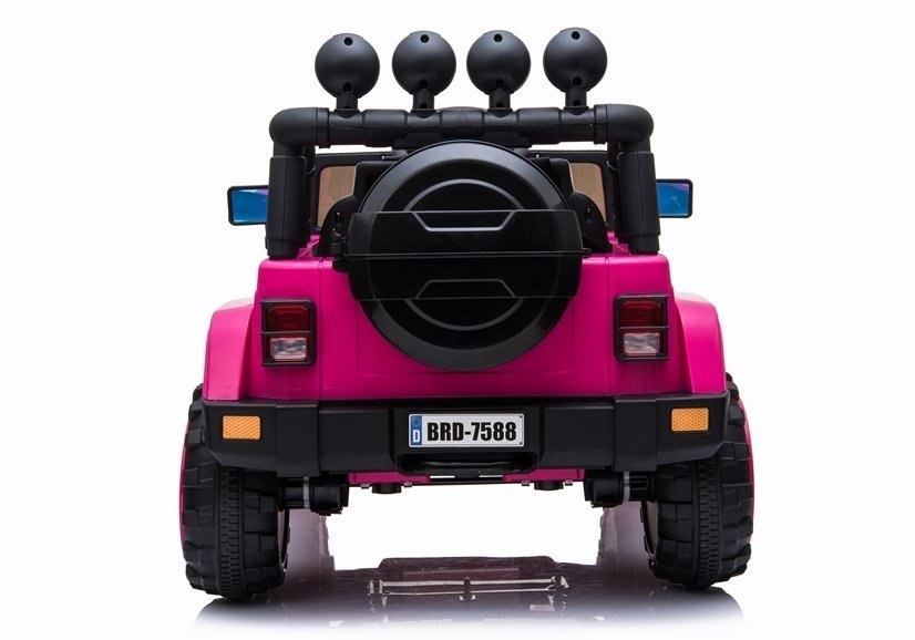 Auto na Akumulator Jeep BRD-7588 4x4 Różowy Auto na Akumulator Jeep BRD-7588 4x4 Różowy