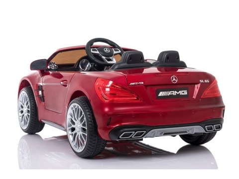 Auto na Akumulator Mercedes SL65 Czerwony Lakier MP4 Auto na Akumulator Mercedes SL65 Czerwony Lakier MP4
