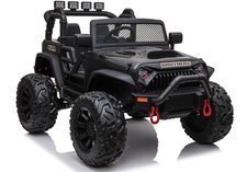Auto na akumulator Jeep JC666 Czarny Lakierowany Auto na akumulator Jeep JC666 Czarny Lakierowany