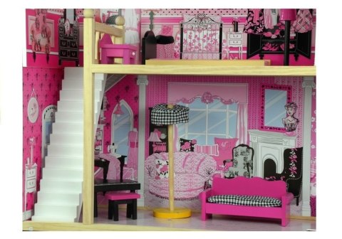 Drewniany Domek dla Lalek 121cm Willa Drewniany Domek dla Lalek 121cm Willa