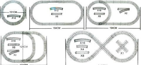Kolejka FENFA gigant 7 wagonów światło ok 10m !! Kolejka FENFA gigant 7 wagonów światło ok 10m !!