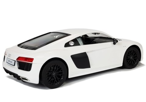 Auto R/C Audi R8 Rastar 1:14 Białe na pilota Auto R/C Audi R8 Rastar 1:14 Białe na pilota