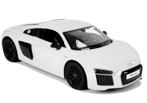 Auto R/C Audi R8 Rastar 1:14 Białe na pilota Auto R/C Audi R8 Rastar 1:14 Białe na pilota