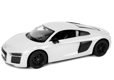 Auto R/C Audi R8 Rastar 1:14 Białe na pilota Auto R/C Audi R8 Rastar 1:14 Białe na pilota