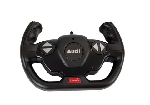 Auto R/C Audi R8 Rastar 1:14 Białe na pilota Auto R/C Audi R8 Rastar 1:14 Białe na pilota