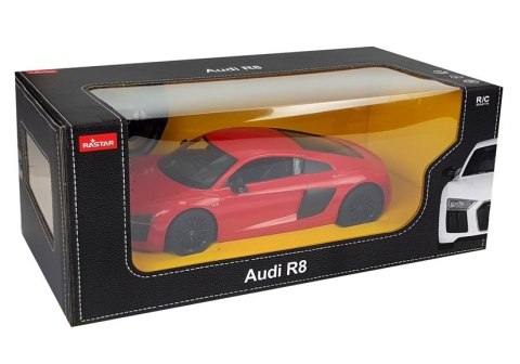Auto R/C Audi R8 Rastar 1:14 Czerwone na pilota Auto R/C Audi R8 Rastar 1:14 Czerwone na pilota
