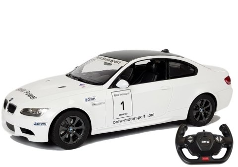Auto R/C BMW M3 Rastar 1:14 Biały na Pilota Auto R/C BMW M3 Rastar 1:14 Biały na Pilota
