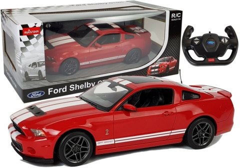 Auto R/C Ford Shelby Rastar 1:14 Czerwony na Pilota Auto R/C Ford Shelby Rastar 1:14 Czerwony na Pilota