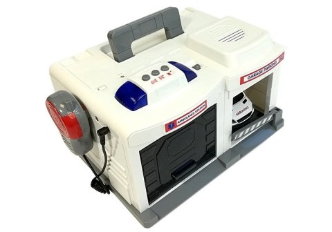 Ambulans Stacja Baza Pogotowia Ratunkowego Mikrofon i Głośnik Ambulans Stacja Baza Pogotowia Ratunkowego Mikrofon i Głośnik