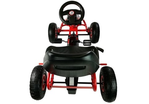Gokart HP003D Pompowane Koła Czarny Gokart HP003D Pompowane Koła Czarny
