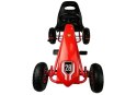 Gokart HP003D Pompowane Koła Czerwony Gokart HP003D Pompowane Koła Czerwony