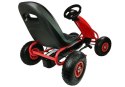 Gokart HP003D Pompowane Koła Czerwony Gokart HP003D Pompowane Koła Czerwony