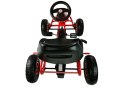 Gokart HP003D Pompowane Koła Czerwony Gokart HP003D Pompowane Koła Czerwony