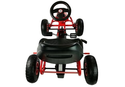 Gokart HP003D Pompowane Koła Czerwony Gokart HP003D Pompowane Koła Czerwony
