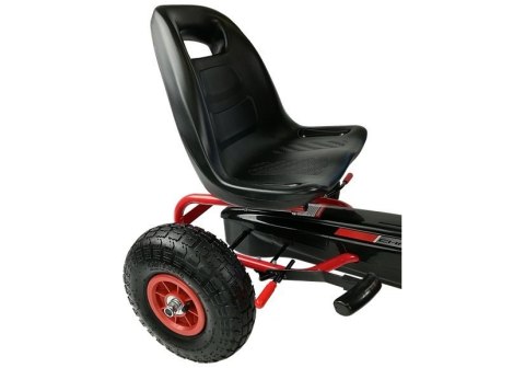 Gokart HP003D Pompowane Koła Czerwony Gokart HP003D Pompowane Koła Czerwony