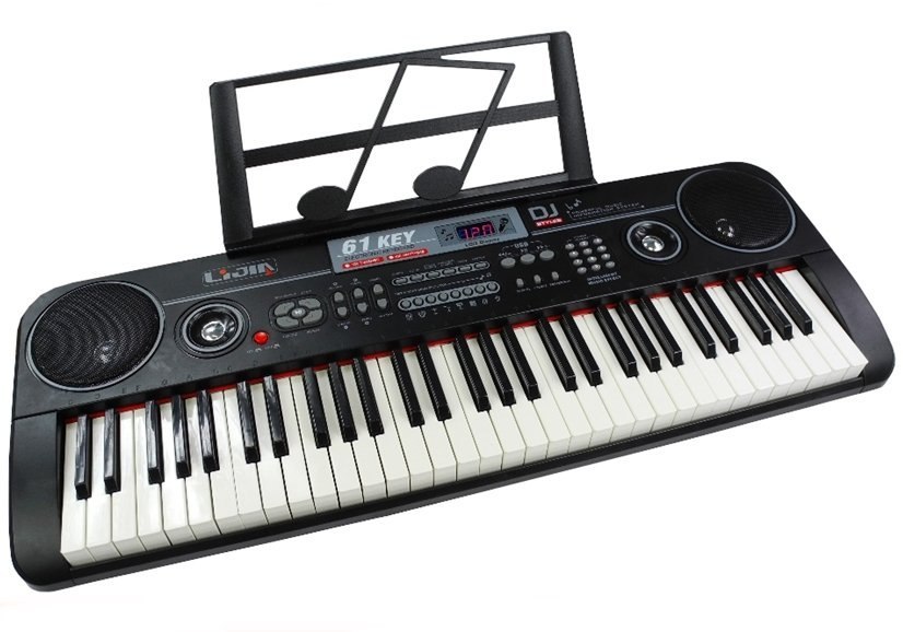 Keyboard Organy 328-06 Mikrofon Zasilacz Czarny Keyboard Organy 328-06 Mikrofon Zasilacz Czarny