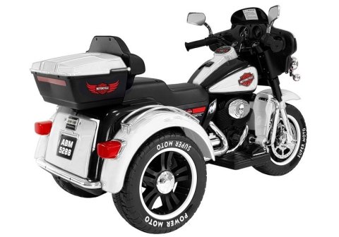 Motocykl na Akumulator ABM-5288 Biały Motocykl na Akumulator ABM-5288 Biały