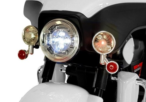 Motocykl na Akumulator ABM-5288 Biały Motocykl na Akumulator ABM-5288 Biały
