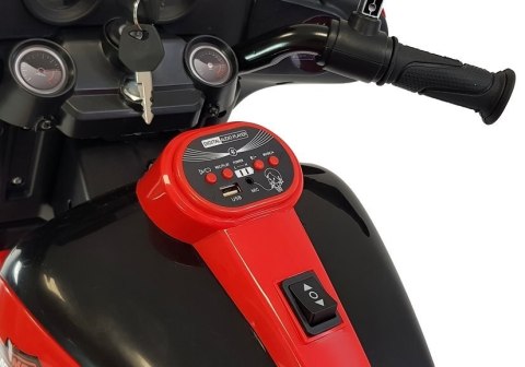 Motocykl na Akumulator ABM-5288 Czerwony Motocykl na Akumulator ABM-5288 Czerwony