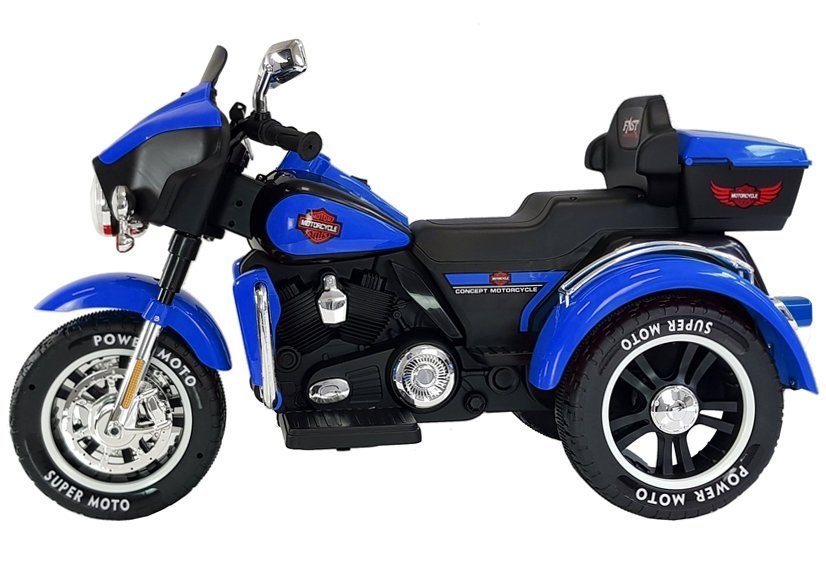 Motocykl na Akumulator ABM-5288 Niebieski Motocykl na Akumulator ABM-5288 Niebieski