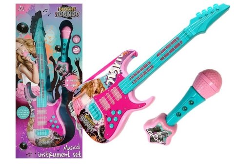 Zestaw Gitara z Mikrofonem Zestaw Karaoke Zestaw Gitara z Mikrofonem Zestaw Karaoke