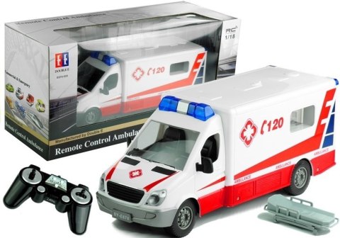 Ambulans Karetka Pogotowia Sterowana na Pilot 1:18 Ambulans Karetka Pogotowia Sterowana na Pilot 1:18