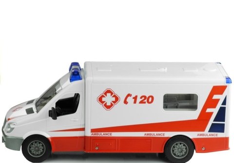 Ambulans Karetka Pogotowia Sterowana na Pilot 1:18 Ambulans Karetka Pogotowia Sterowana na Pilot 1:18