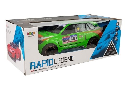 Auto Zdalnie Sterowane 1:10 2.4G Zielone Auto Zdalnie Sterowane 1:10 2.4G Zielone