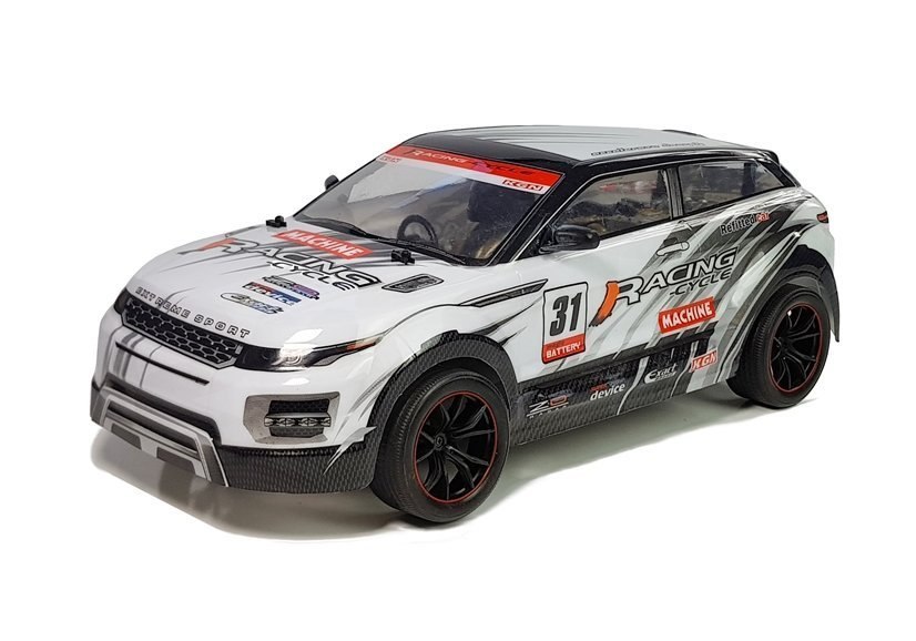 Auto Zdalnie Sterowane R/C Terenowe Białe 1:10 Auto Zdalnie Sterowane R/C Terenowe Białe 1:10