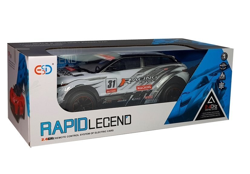 Auto Zdalnie Sterowane R/C Terenowe Białe 1:10 Auto Zdalnie Sterowane R/C Terenowe Białe 1:10
