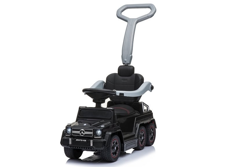 Jeździk z Pchaczem Mercedes 6x6 SX1838 Czarny Jeździk z Pchaczem Mercedes 6x6 SX1838 Czarny