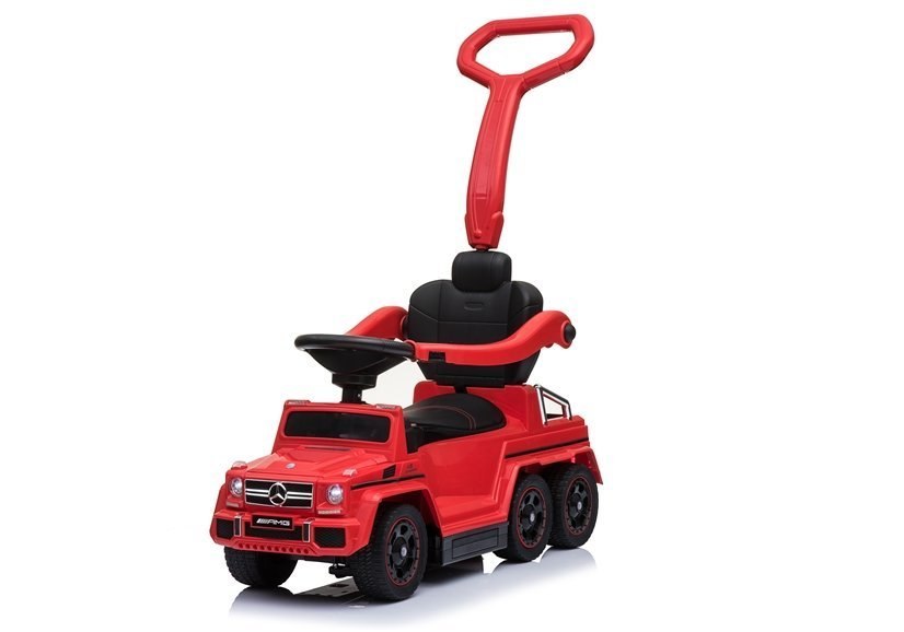 Jeździk z Pchaczem Mercedes 6x6 SX1838 Czerwony Jeździk z Pchaczem Mercedes 6x6 SX1838 Czerwony