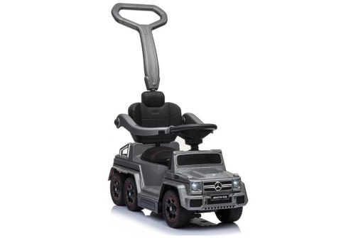 Jeździk z Pchaczem Mercedes 6x6 SX1838 Srebrny Jeździk z Pchaczem Mercedes 6x6 SX1838 Srebrny