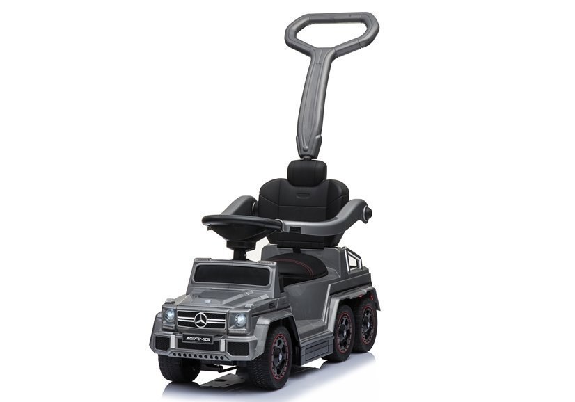 Jeździk z Pchaczem Mercedes 6x6 SX1838 Srebrny Jeździk z Pchaczem Mercedes 6x6 SX1838 Srebrny