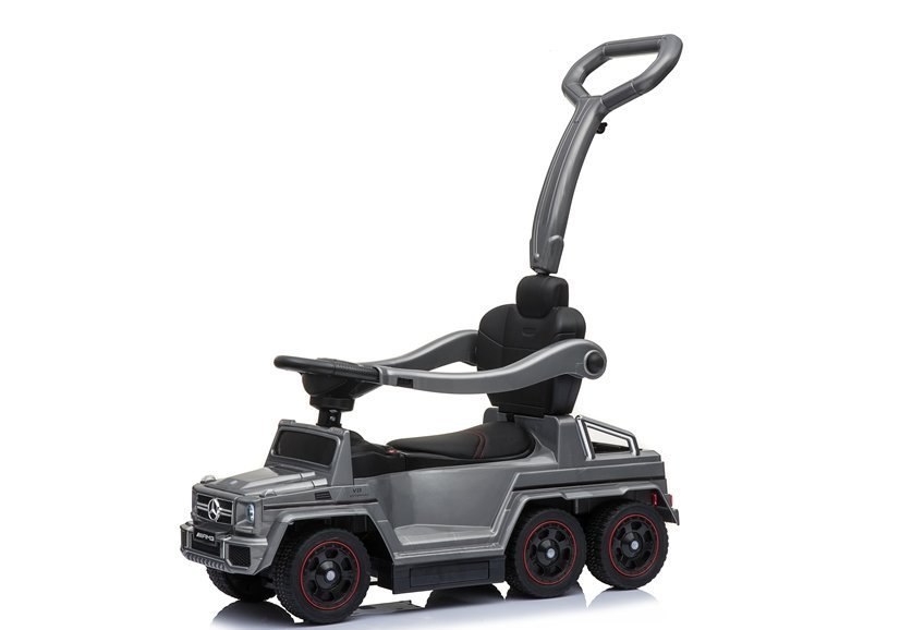 Jeździk z Pchaczem Mercedes 6x6 SX1838 Srebrny Jeździk z Pchaczem Mercedes 6x6 SX1838 Srebrny