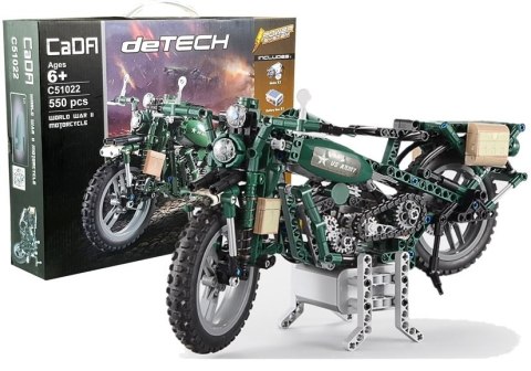 Klocki Konstrukcyjne Cada Motocykl Militarny 550el Klocki Konstrukcyjne Cada Motocykl Militarny 550el