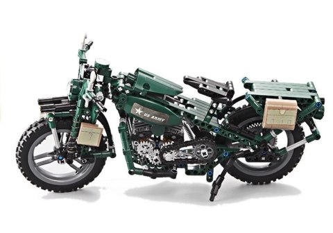 Klocki Konstrukcyjne Cada Motocykl Militarny 550el Klocki Konstrukcyjne Cada Motocykl Militarny 550el
