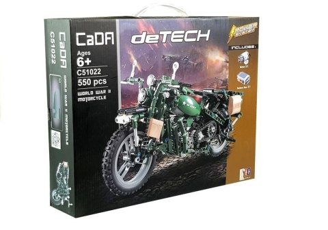 Klocki Konstrukcyjne Cada Motocykl Militarny 550el Klocki Konstrukcyjne Cada Motocykl Militarny 550el
