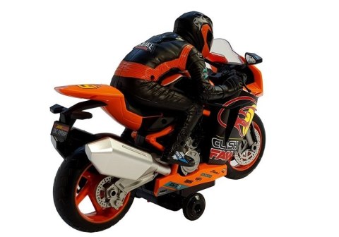 Motocykl Zdalnie Sterowany R/C Pomarańczowy 2.4G Motocykl Zdalnie Sterowany R/C Pomarańczowy 2.4G