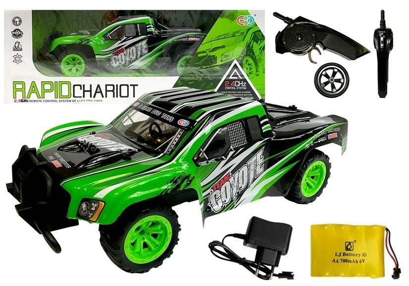 Auto Zdalnie Sterowane R/C Pick-up Zielone Auto Zdalnie Sterowane R/C Pick-up Zielone